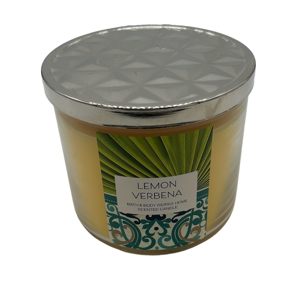 Bath and Body Works 3 wick Lemon Verbena candle